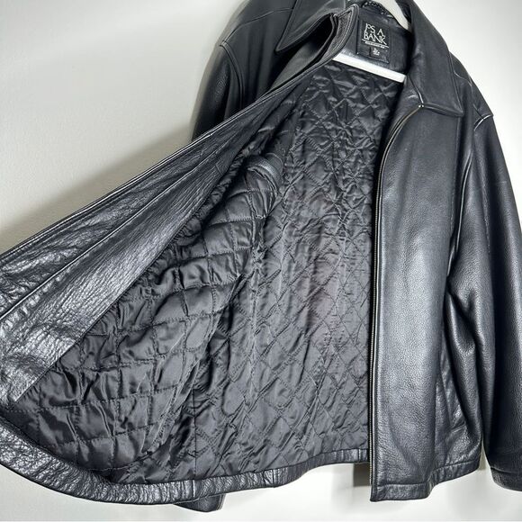 Jos. A Bank Vintage  100% Leather Jacket - Picture 7 of 12